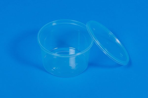Micro Suppenschale transparent 500ml mit Deckel