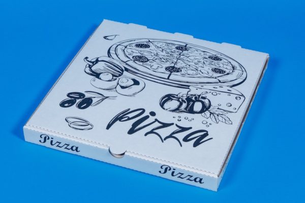 Pizza-Karton 30x30x3cm Doppelkraft  (222)