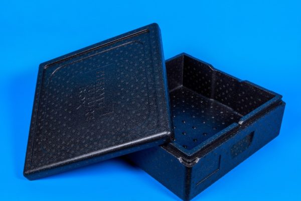 Warmhalte-Box schwarz 53.5x53.5x21.7cm